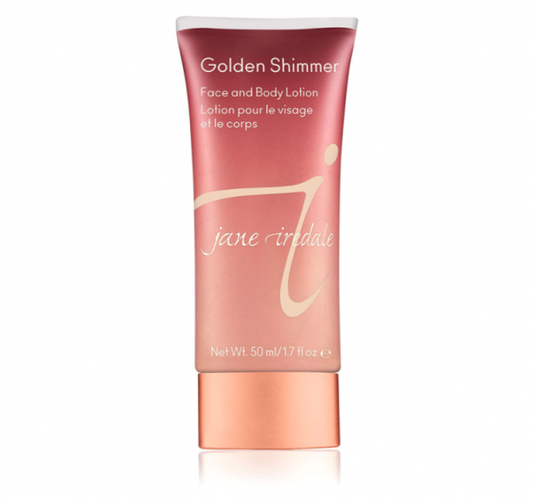 golden shimmer face and body lotion